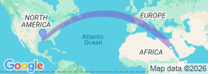 Tour route map
