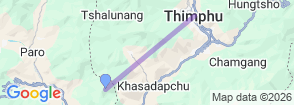 Tour route map