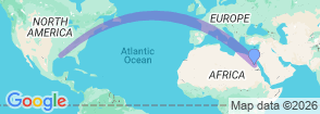 Tour route map
