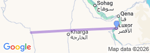 Tour route map