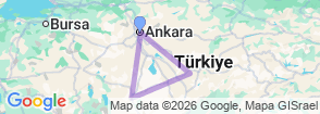 Tour route map
