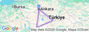 Tour route map