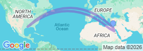 Tour route map