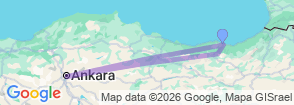 Tour route map