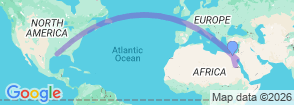 Tour route map