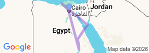 Tour route map