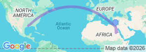 Tour route map