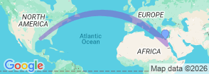 Tour route map