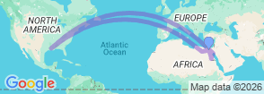 Tour route map