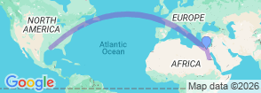 Tour route map