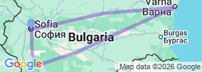 Tour route map