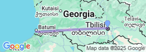 Tour route map