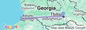 Tour route map