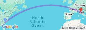 Tour route map