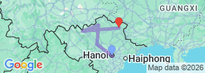 Tour route map