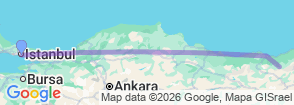Tour route map