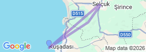 Tour route map