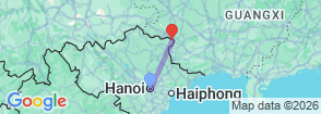 Tour route map