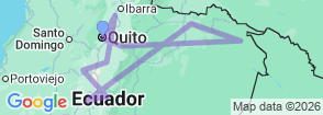 Tour route map