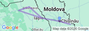Tour route map