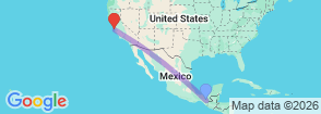 Tour route map