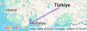 Tour route map