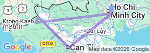 Tour route map