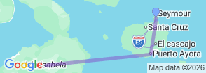 Tour route map