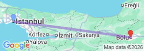 Tour route map