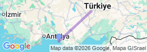 Tour route map