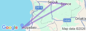Tour route map