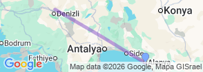 Tour route map