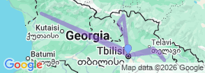 Tour route map
