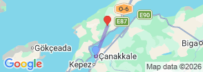 Tour route map