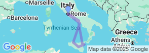 Tour route map