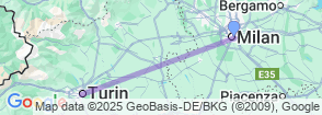 Tour route map