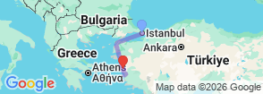 Tour route map