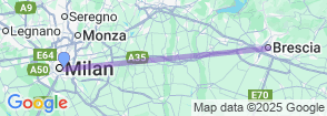 Tour route map