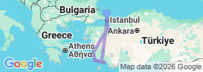 Tour route map