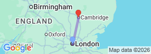 Tour route map