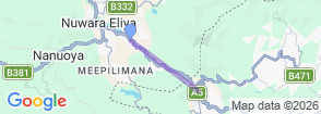 Tour route map