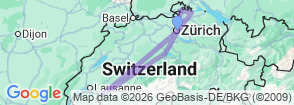 Tour route map