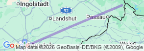 Tour route map