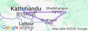 Tour route map