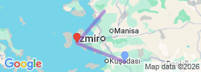 Tour route map