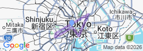 Tour route map