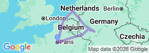 Tour route map