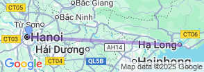 Tour route map