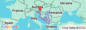 Tour route map