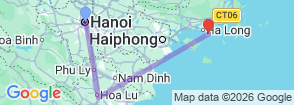 Tour route map